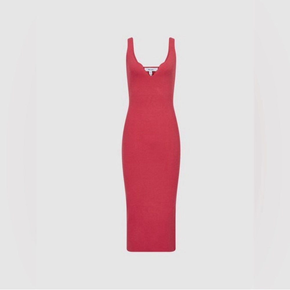 Reiss Dakota sweetheart neck bodycon dress